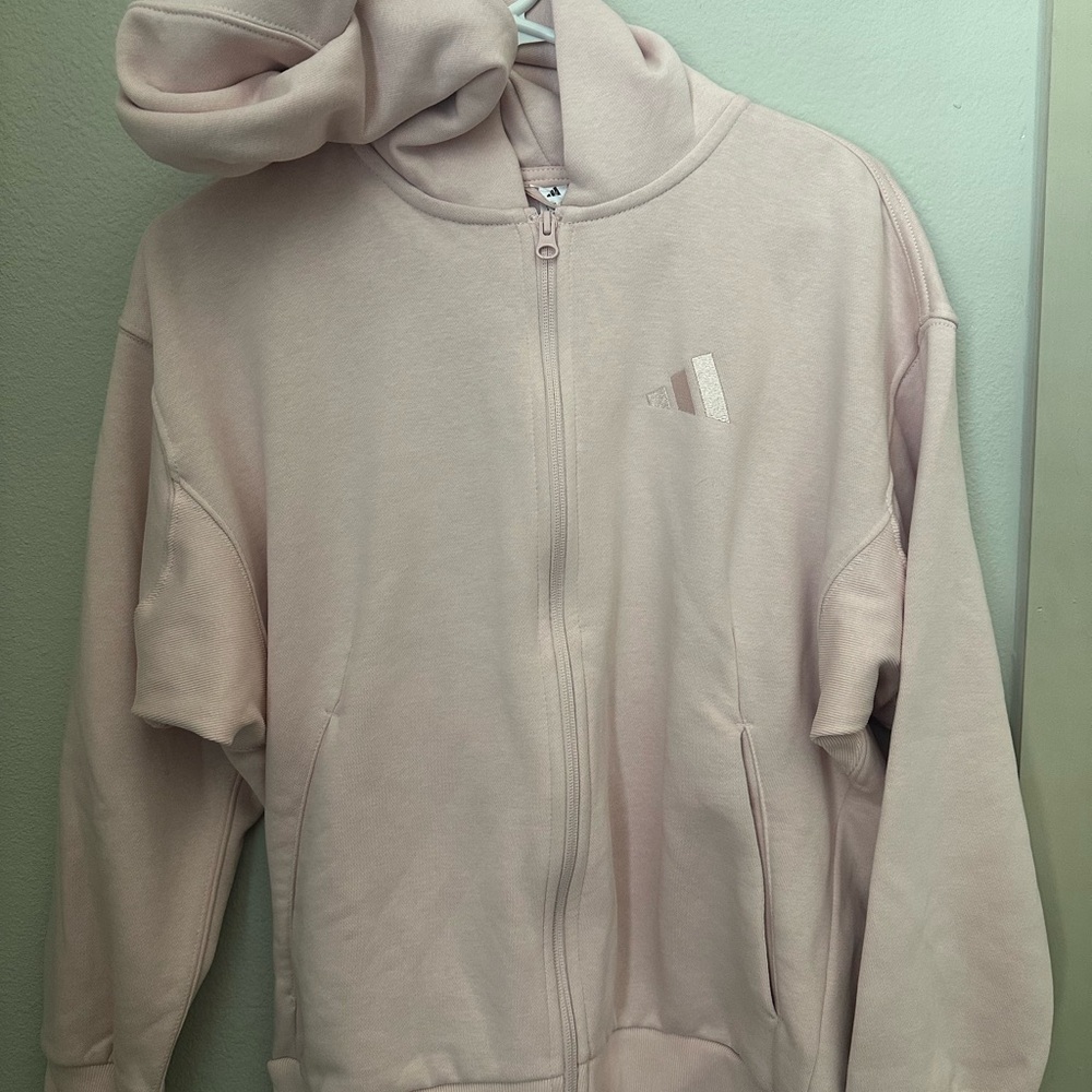 Adidas Women’s ALL SZN Light Pink Fleece